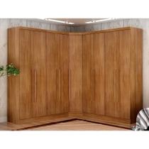 Guarda-Roupa Modulado de Casal Safira 001 em MDF com 9 Portas e 6 Gavetas Clic Móveis
