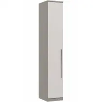 Guarda Roupa Modulado Elegance c/ 1 Porta 39,5 cm - Cinza/Off White Guarda Roupa Modulado Elegance c/ 1 Porta 39,5 cm - Cinza/Off White