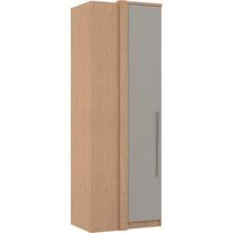 Guarda Roupa Modulado Elegance Canto Reto 1 Porta-Carvalho/Cinza Guarda Roupa Modulado Elegance Canto Reto 1 Porta-Carvalho/Cinza