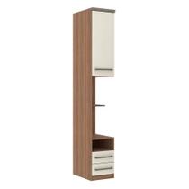 Guarda Roupa Modulado Mesa De Cabeceira Alta 38Cm Connect Va