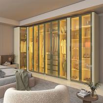 Guarda-roupa Modulado Reflecta 9 Portas 339,2cm X 240cm Mod 015 100% Mdf Innova
