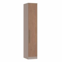 Guarda Roupa Modulado Requinte com 1 Porta - Duna Line/Macadâmia