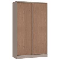 Guarda Roupa Modulado Requinte com 2 Portas de Correr - Duna Line/Macadâmia