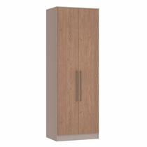 Guarda Roupa Modulado Requinte com 2 Portas - Duna Line/Macadâmia Guarda Roupa Modulado Requinte com 2 Portas - Duna Line/Macadâmia