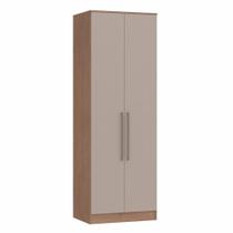 Guarda Roupa Modulado Requinte com 2 Portas - Macadâmia/Duna Line