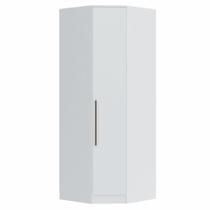Guarda Roupa Modulado Requinte de Canto com 1 Porta - Branco Line