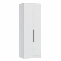 Guarda Roupa Modulado Requinte de Canto Reto com 1 Porta - Branco Line Guarda Roupa Modulado Requinte de Canto Reto com 1 Porta - Branco Line