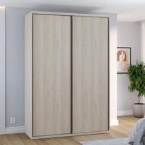 Guarda-Roupa Modulado Solteiro 1,60m 2 Portas de Correr 3 Gavetas 100% MDF Attuale