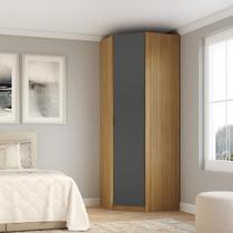 Guarda Roupa Modular 1 Porta Canto 45º Altezza Clean Belmax