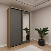 Guarda Roupa Modular 2 Portas 4 Gavetas 4 Prateleiras Nancy