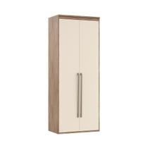 Guarda Roupa Modular 2 Portas com Cabideiros MDF 90 cm Lotus Belmax