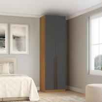Guarda Roupa Modular 2 Portas com Prateleiras/Cabideiros 90 cm Altezza Trend Belmax