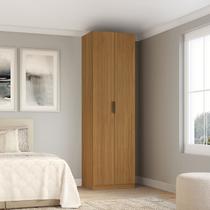 Guarda Roupa Modular 2 Portas com Prateleiras/Cabideiros 90cm Altezza Clean Belmax