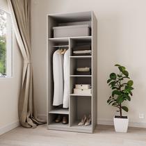 Guarda-roupa Modular 80cm sem Portas com Prateleiras Jade CabeCasa MadeiraOriginals