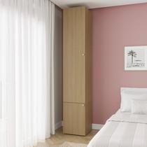 Guarda-Roupa Módulo 45x180 e Módulo 45x60 2 Portas e 3 Prateleiras Frame CabeCasa MadeiraOriginals Guarda-Roupa Módulo 45x180 e Módulo 45x60 2 Portas e 3 Prateleiras Frame CabeCasa MadeiraOriginals