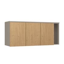 Guarda-roupa Módulo Aéreo 3 Portas Elegantes