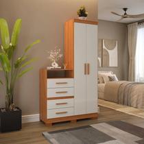 Guarda-roupa Multiuso 2 Portas 4 Gavetas Primacy Guarda-roupa Multiuso 2 Portas 4 Gavetas Primacy