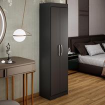 Guarda-Roupa Multiuso Solteiro Compact Cinza - Direto Sim Guarda-Roupa Multiuso Solteiro Compact Cinza - Direto Sim