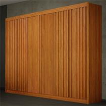 Guarda-roupa New Braga MDF, 06 Portas com 04 Ripadas, 06 gavetas internas com puxadores, dobradiças slow anti impacto Guarda-roupa New Braga MDF, 06 Portas com 04 Ripadas, 06 gavetas internas com puxadores, dobradiças slow anti impacto