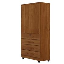 Guarda Roupa New Maia Com 4 Gavetas e 2 Portas - Cinamomo