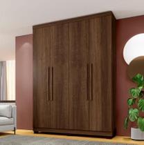 Guarda Roupa New Master 4 Portas Benetil Móveis - Imbuia