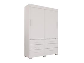 Guarda Roupa New Star 2 Portas 6 Gavetas sem Espelho Salleto