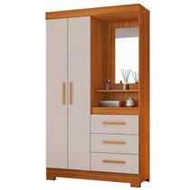 Guarda-Roupa NT 6020 Freijo Com Off White - Notavel