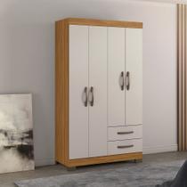 Guarda Roupa Nt5005 1080mm 4 Portas 2 Gavetas Notavel Moveis
