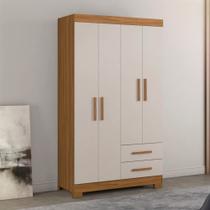 Guarda Roupa Nt5005 1080mm 4 Portas 2 Gavetas Notavel Moveis Guarda Roupa Nt5005 1080mm 4 Portas 2 Gavetas Notavel Moveis