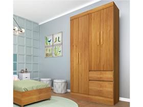 Guarda Roupa Oregon 4 Portas e 2 Gavetas Tcil Cinamomo