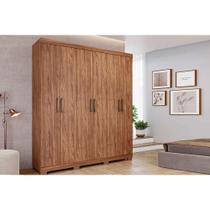 Guarda Roupa Panan Milena 6 Portas 2 Gavetas Avelã Guarda Roupa Panan Milena 6 Portas 2 Gavetas Avelã
