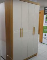 Guarda Roupa Para Solteiro 4 Portas 100 MDF Lana Guarda Roupa Para Solteiro 4 Portas 100 MDF Lana
