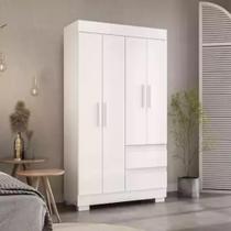 Guarda Roupa Para Solteiro Solteirão 4 Portas Com espelho mrp Móveis Guarda Roupa Para Solteiro Solteirão 4 Portas Com espelho mrp Móveis
