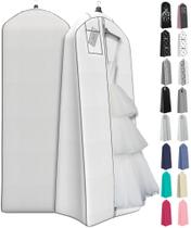 Guarda-Roupa para Vestido de Noiva - 72 Polegadas com Reforço de 20 Polegadas
