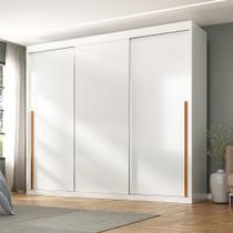 Guarda-Roupa Portas de Correr Spazio Yescasa Branco
