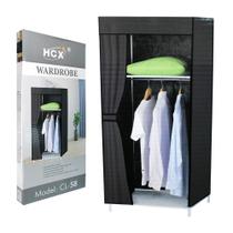 Guarda Roupa Portatil Sapateira Armario Organizador Cabideiro Dobravel Brinquedos Arara Praia