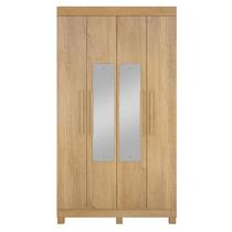 Guarda Roupa Quero Quero 4 Portas Cinamomo com Espelho Valdemóveis Guarda Roupa Quero Quero 4 Portas Cinamomo com Espelho Valdemóveis