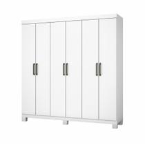 Guarda Roupa R22 6 Portas 2 Gavetas Sem Espelho Com Pés Carioca Móveis Guarda Roupa R22 6 Portas 2 Gavetas Sem Espelho Com Pés Carioca Móveis