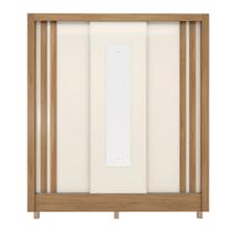 Guarda-Roupa - RAVEL 3P - Amêndola Touch/ Off White Guarda-Roupa - RAVEL 3P - Amêndola Touch/ Off White