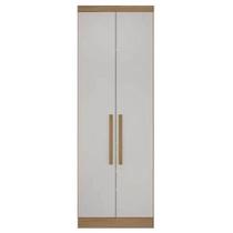 Guarda Roupa Rizon Módulo 2 Portas 3 Gavetas Novo Horizonte Cor Cumaru Fendy