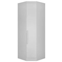 Guarda Roupa Rizon Módulo Canto Oblíquo 1 Porta Novo Horizonte Cor Branco