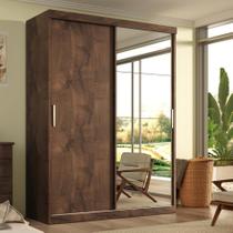 Guarda Roupa Roma 2 Portas de Correr 2 Gavetas com Espelho