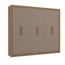 Guarda Roupa / Roupeiro 6 Portas 2 Gavetas Kappesberg M569 218x223x47cm