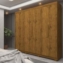 Guarda Roupa Roupeiro Casal 6 Portas 2 Gavetas Império Madeirado - Rede Móveis Guarda Roupa Roupeiro Casal 6 Portas 2 Gavetas Império Madeirado - Rede Móveis
