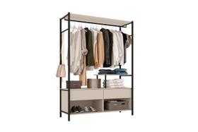 Guarda Roupa Roupeiro Closet Barcelona Industrial Off White