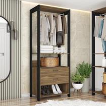 Guarda Roupa Roupeiro Closet Organizador Aberto Sky Caemmun Guarda Roupa Roupeiro Closet Organizador Aberto Sky Caemmun