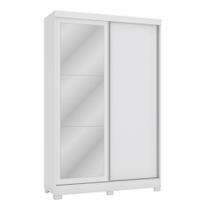 Guarda Roupa Roupeiro com 2 Portas de Correr e Espelho CB01N571 Kappesberg
