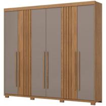 Guarda Roupa / Roupeiro Henn D325 6 Portas 4 Gavetas 230x252x48cm Guarda Roupa / Roupeiro Henn D325 6 Portas 4 Gavetas 230x252x48cm