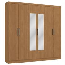 Guarda Roupa / Roupeiro Kappesberg J559 6 Portas e 3 Gavetas Canela