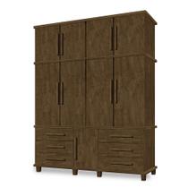 Guarda Roupa Roupeiro Magnólia 4 Portas Malbec Guarda Roupa Roupeiro Magnólia 4 Portas Malbec